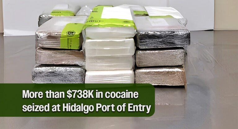CBP Seizes More Than $738K In Cocaine at Hidalgo Port of Entry
