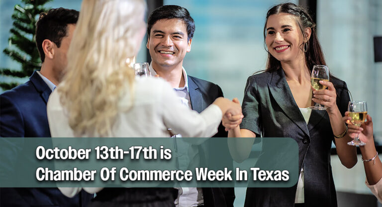 Governor Proclaims 2025 Chamber Of Commerce Week In Texas