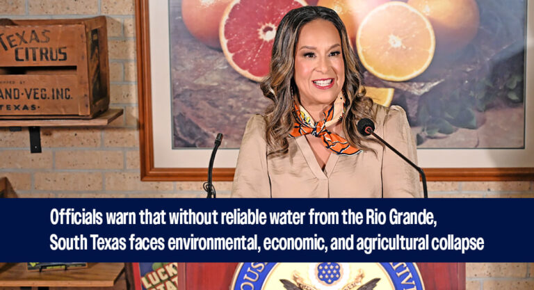 Congresswoman Monica de la Cruz Urges Action to Enforce 1944 Water Treaty Through USMCA