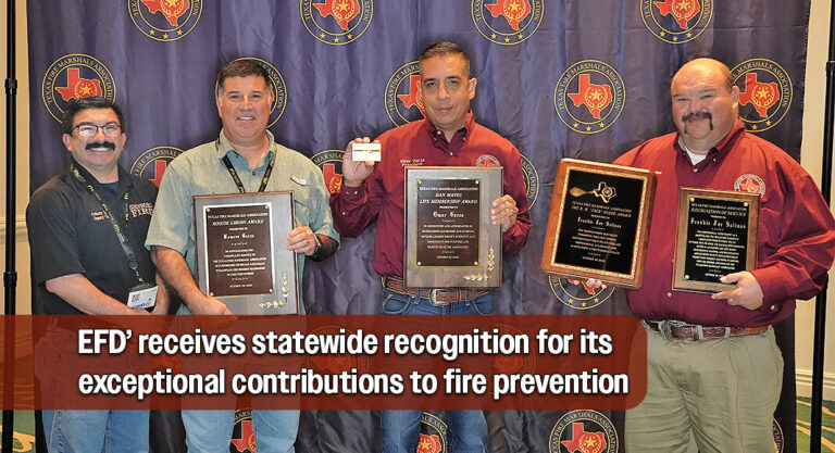 Edinburg Fire Department Recognized for Excellence