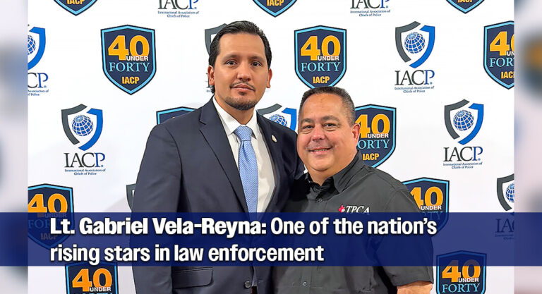 Edinburg PD Lieutenant Honored Among International Elite at IACP “40 Under 40” Awards 