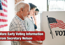 More Early Voting Information from Secretary Nelson