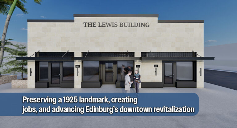 Edinburg EDC Announces $650,000+ Historic Downtown Renovation