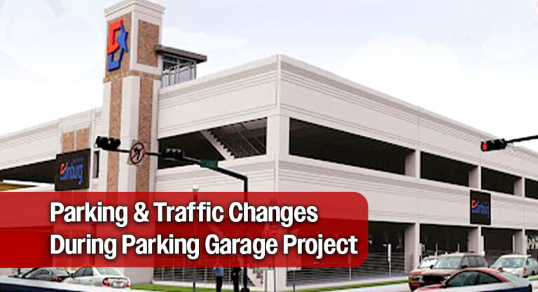 Traffic & Parking Changes During Downtown Parking Garage Project in Edinburg