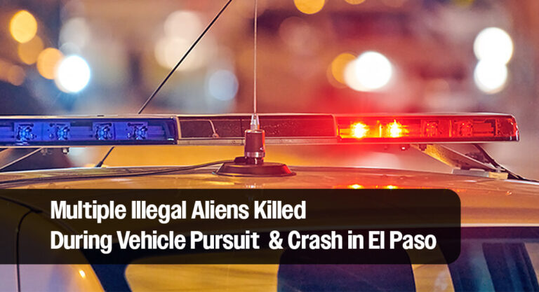 Multiple Illegal Aliens Killed During Vehicle Pursuit  & Crash 