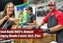 Food Bank RGV’s 19th Annual Empty Bowls Event, Oct. 21st