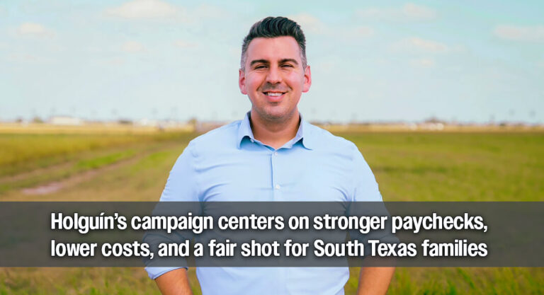Democrat Eric Holguín Announces Campaign for Texas House District 41