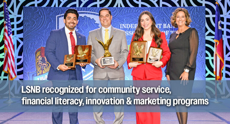 Lone Star National Bank Wins Statewide Best of Community Banking Awards