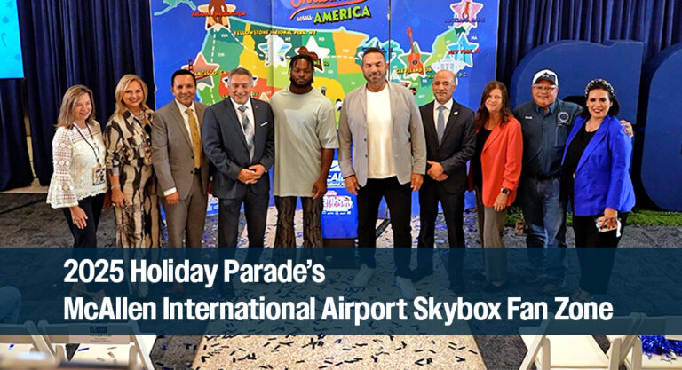 Dallas Cowboys Williams and Casillas, announce McAllen International Airport Skybox Fan Zone