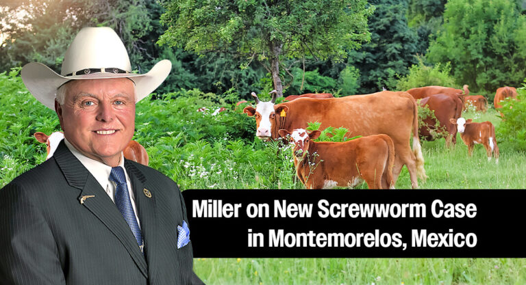 Commissioner Miller’s Statement on New Screwworm Case in Montemorelos, Mexico