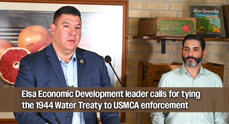 Daniel Rivera Warns That Water Crisis Threatens Economic Growth Across South Texas