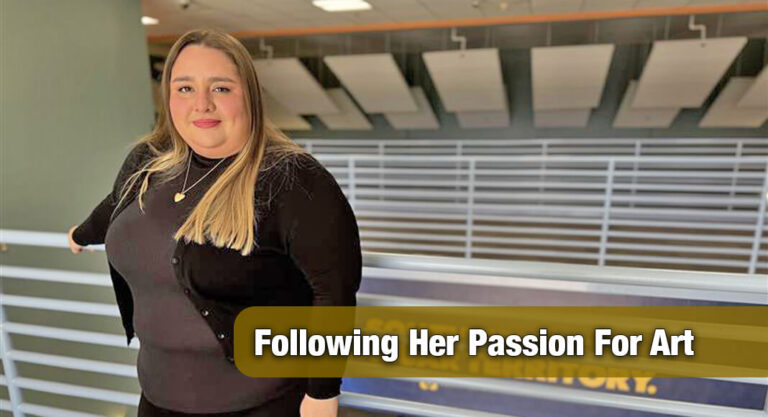 STC Visual Arts Student Finds Courage to Pursue Passion