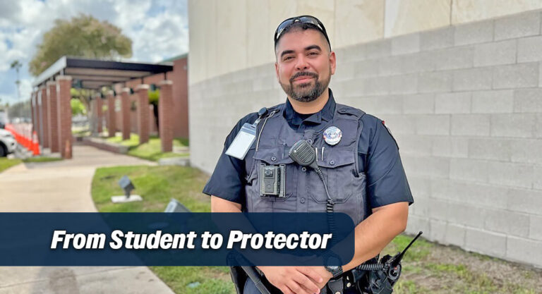 STC Police Officer Comes Full Circle