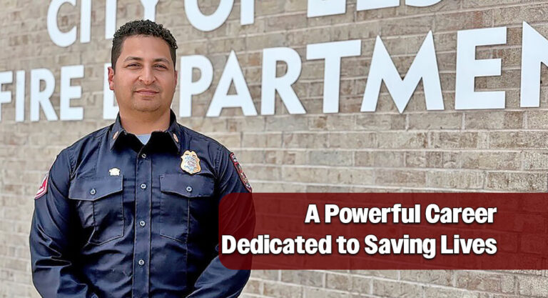 STC Alum Rises Through The Ranks to Lead Elsa’s Fire Department