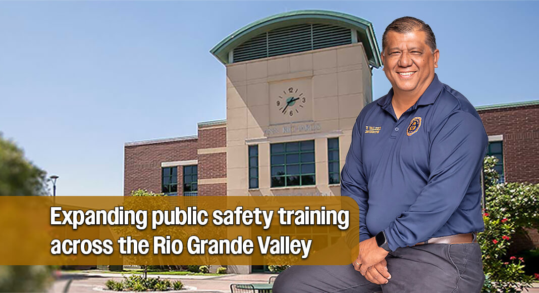 Drawing on more than 20 years of experience in law enforcement and higher education, STC faculty member Victor Valdez Jr. is leading new initiatives to expand public safety training across the RGV. STC image