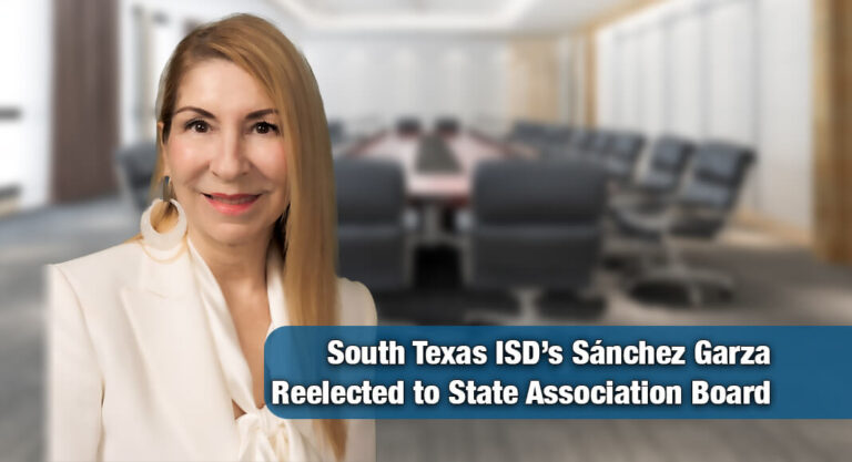 STISD’s Sánchez Garza Reelected to State Association Board