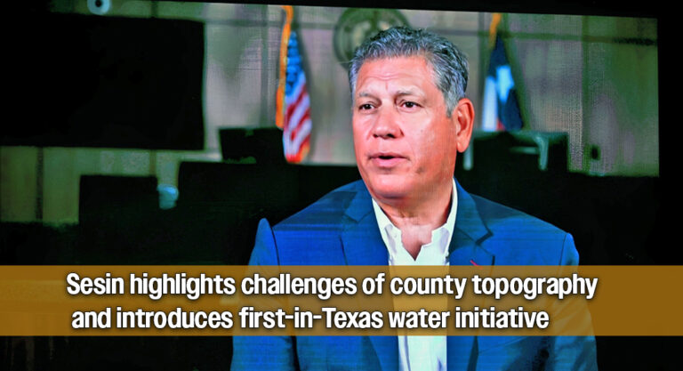 Drainage District Chief Raul E. Sesin Outlines Major Flood Control and Water Projects