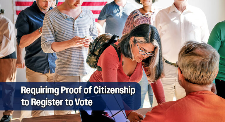 Pax­ton Leads Mul­ti­state Coali­tion to Require Proof of Cit­i­zen­ship to Reg­is­ter to Vote