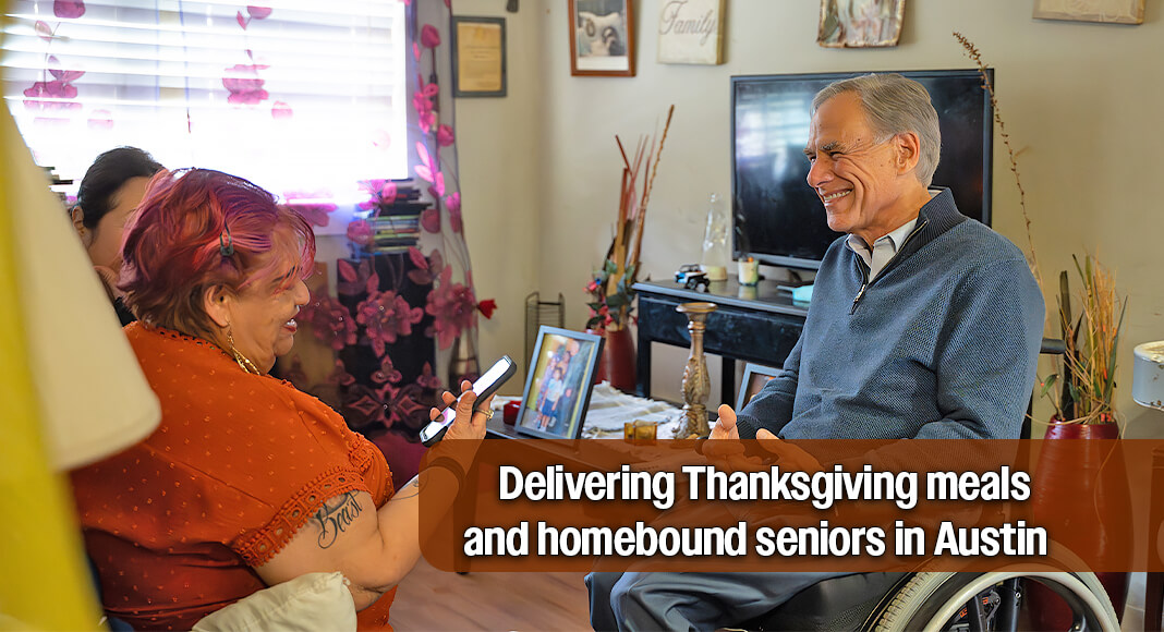 Governor & First Lady Deliver Meals on Wheels for Thanksgiving