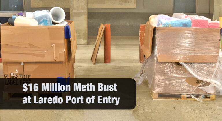CBP Officers Seize More Than $16 Million in Meth at Colombia-Solidarity Bridge
