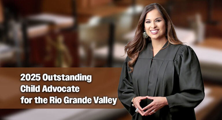 Judge Renee Rodriguez-Betancourt awarded 2025 Outstanding Child Advocate for RGV