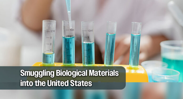 Three Chinese National Scholars Conspired to Smuggle Biological Materials into the U.S.