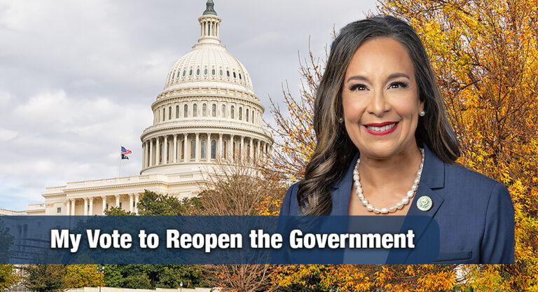 De La Cruz Statement on End of Government Shutdown