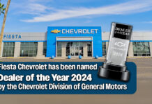 Fiesta Chevrolet Named Dealer of the Year 2024