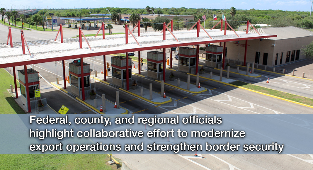 Los Indios Port of Entry. Image: @FreeTradeBridge via Facebook