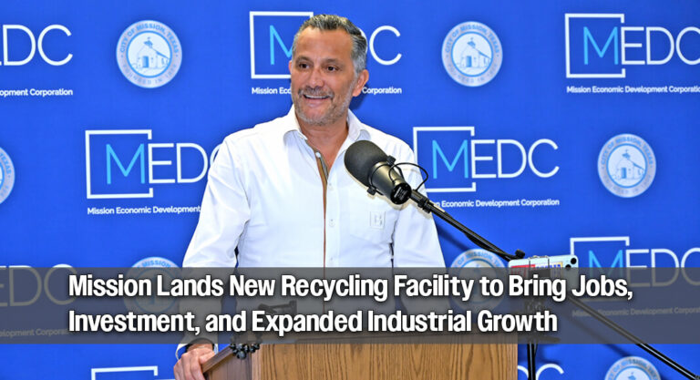 Century Recycling to Build $50 Million Mission Plant Creating Major Economic Impact
