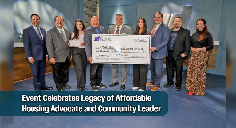 City of McAllen Donates to Annual 5K Honoring Bobby Calvillo