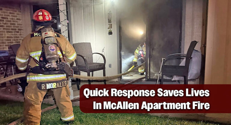McAllen Firefighters Respond to Early Morning Apartment Fire  