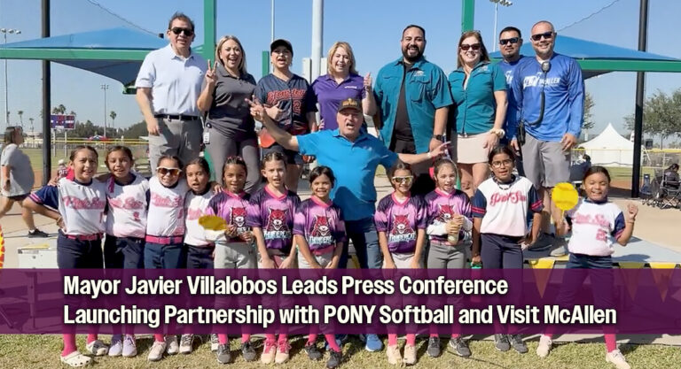 City of McAllen Kicks Off First-Ever PONY Softball Qualifier Tournament