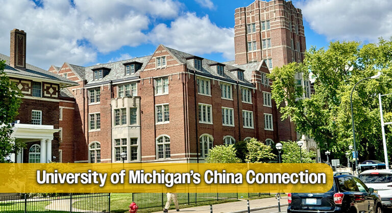 Judicial Watch Sues Education Department Over Univ. of Michigan’s China Ties