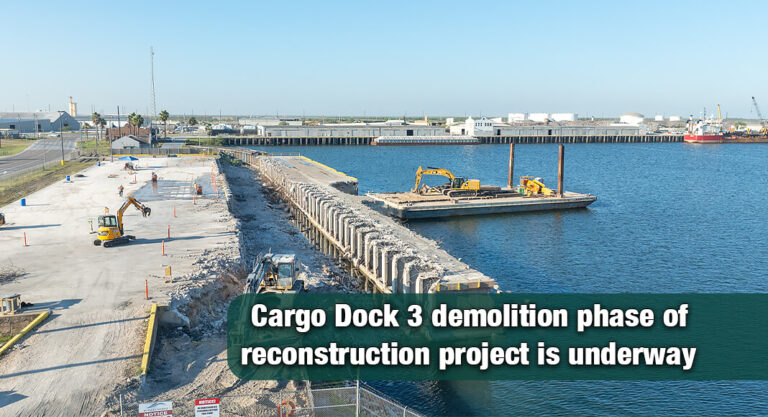 Port of Brownsville Begins Reconstruction of Cargo Dock 3 Port of Brownsville Begins Reconstruction of Cargo Dock 3