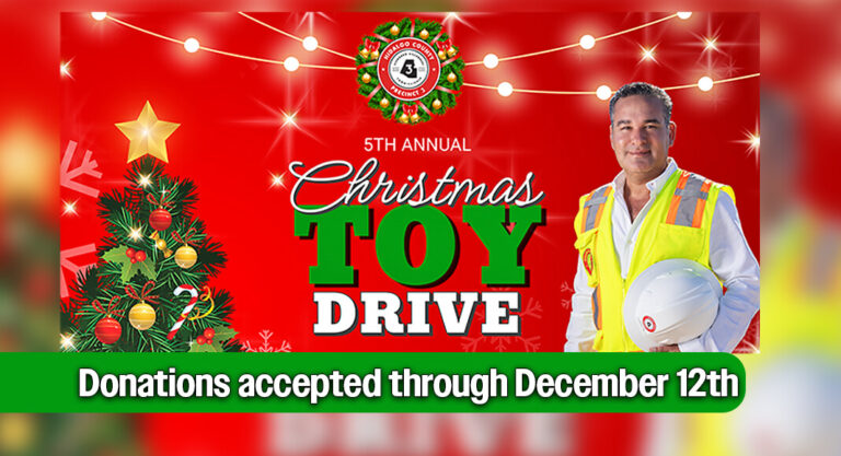 Precinct 3’s Fifth Annual Toy Drive Thru Dec. 12th  