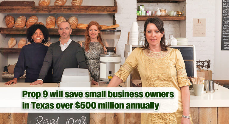 Small Business Victory: Voters Overwhelmingly Approve Prop 9 to Let Texas Main Streets Thrive