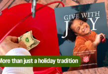 Give With Joy This Christmas as The Salvation Army’s Red Kettle Campaign Returns