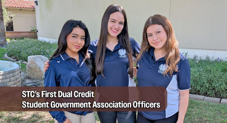 Three High School Juniors Make History as First Dual Credit SGA Officers at STC