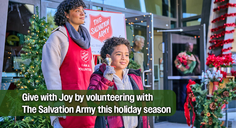 The Salvation Army Seeks Volunteers for Red Kettle & Angel Tree Programs