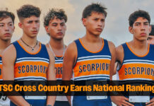 TSC Cross Country Earns National Ranking