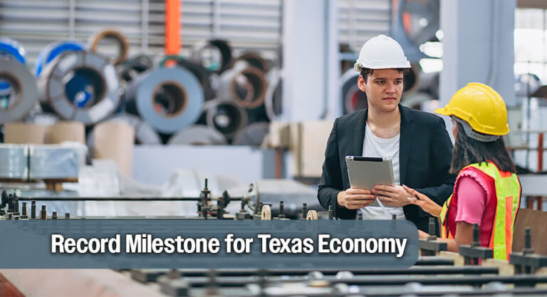 Governor Celebrates Over 3 Million Active Texas Business Entities