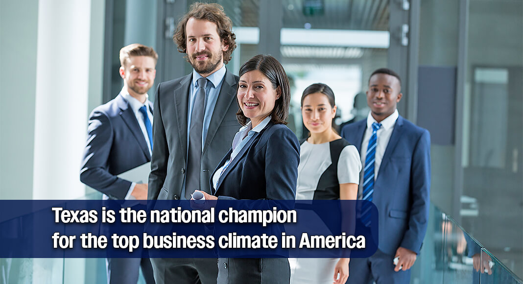 Texas Named Top Business Climate in America for 3rd Year in a Row
