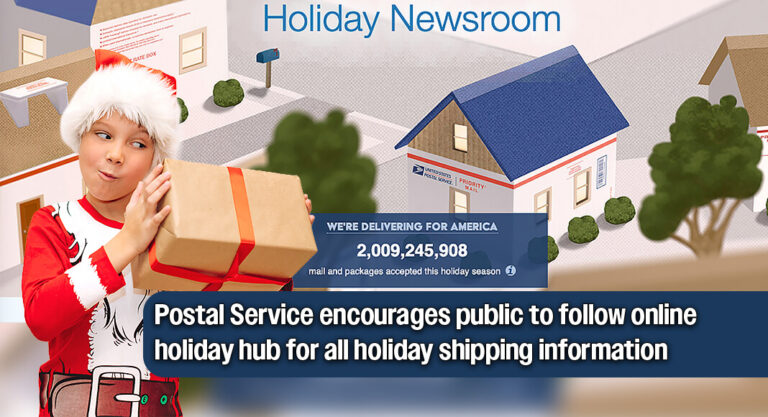 Real-Time Holiday Mail Counter Goes Live