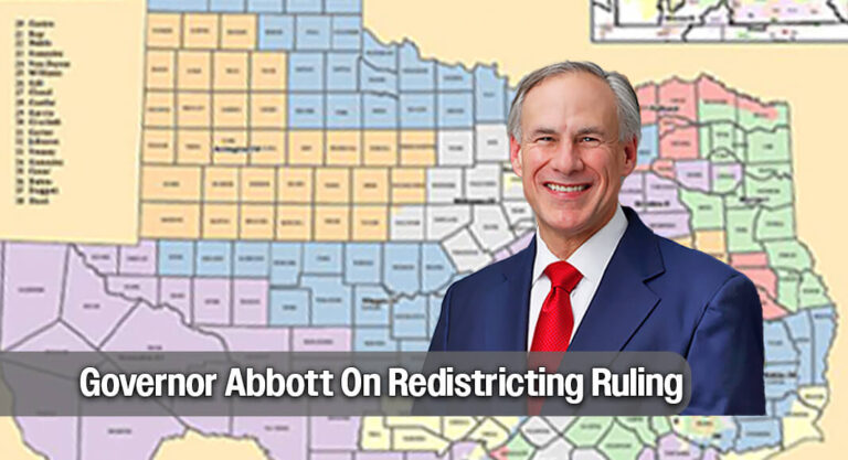 Governor Abbott Statement On Redistricting Ruling