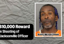 Governor Announces $10,000 Reward in Shooting of Jacksonville Police Officer