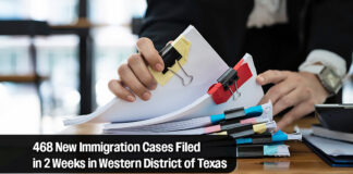 U.S. Attorney’s Office Files 468 New Immigration Cases in 2 Weeks