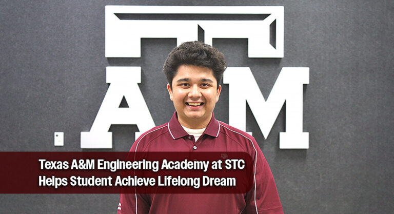 STC & Texas A&M Engineering Academy Opens Doors Once Closed for Young Alum
