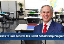 Governor Announces Texas’ Intent to Opt in to Federal School Choice Tax Credit Program