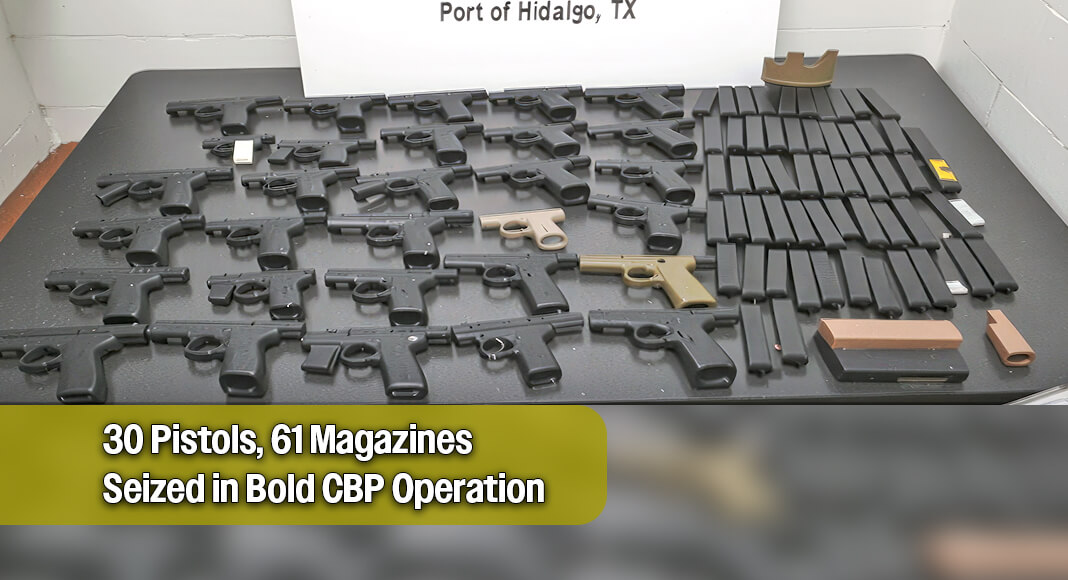 CBP Seizes Unreported Firearms Headed to Mexico at Anzalduas Bridge